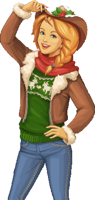 Tessa tipping her hat